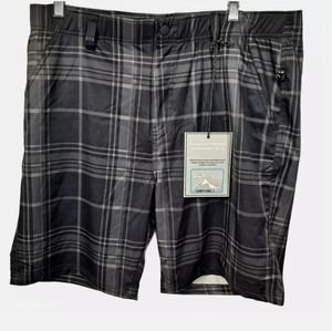 Denali Hybrid Stretch Plaid Men's Shorts